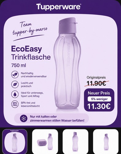 Tupperware ecoeasy - tupperware,