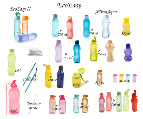 Tupperware ecoeasy flaschen - tupperware,